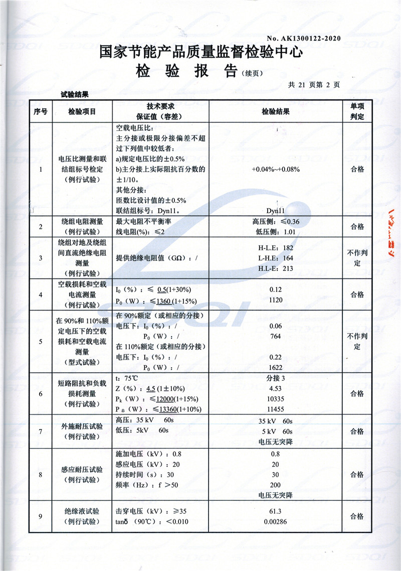 高低压试验报告-S11-1250界首界首界首油浸式变压器-2.jpg